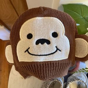 Adorable Monkey Cap for Baby